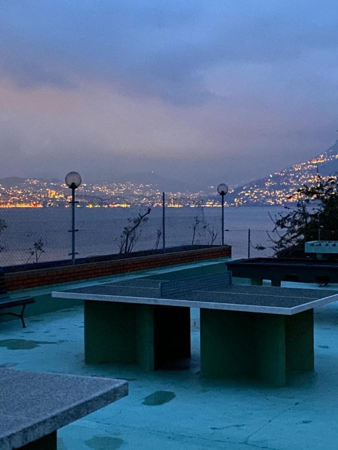 Holiday On The Lake Lugano Bissone Exterior foto